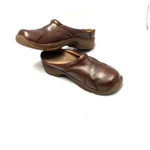 Dansko Kari Clog/Mule Brown Leather Size 40